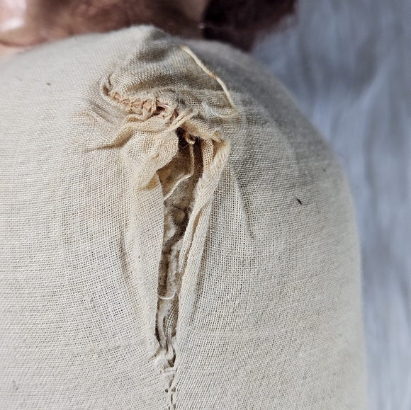 Vintage Composition Magic Skin Doll Head And Body Open Mouth Cry 15 in TLC - Picture 9 of 11